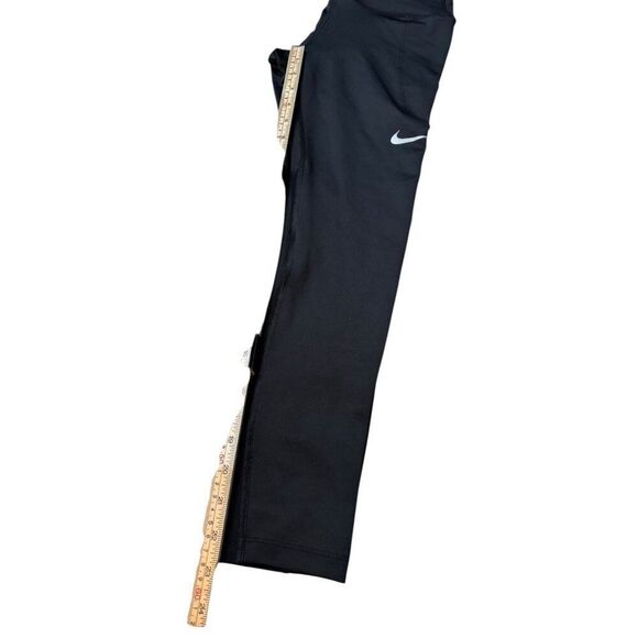 Nike Womens Dri-FIT XS Black Leggings 23" inseam - Picture 5 of 8